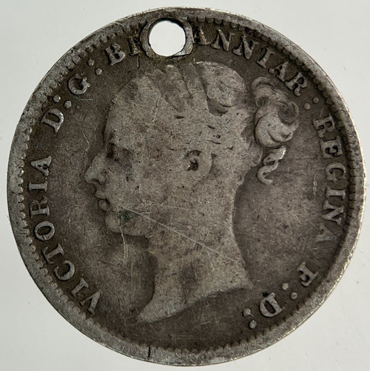 1885 Victoria Threepence Silver Coin | Collectable Grade