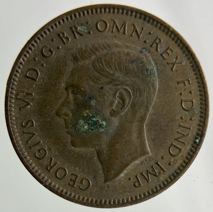 1938 George VI Wren Farthing Coin | Fine Collectable Grade