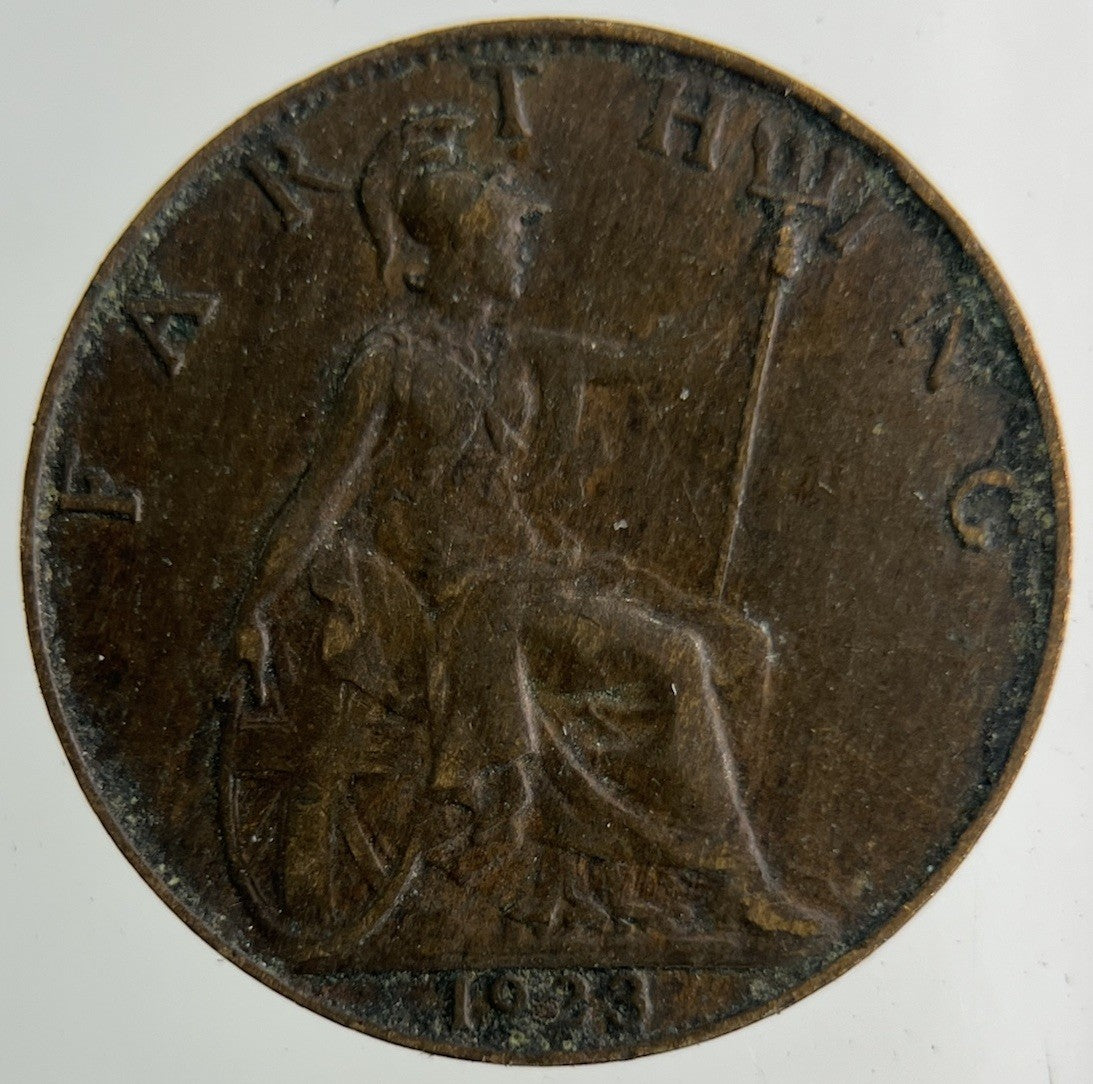 1923 George V Farthing Coin | Collectable Grade