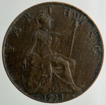 1923 George V Farthing Coin | Collectable Grade