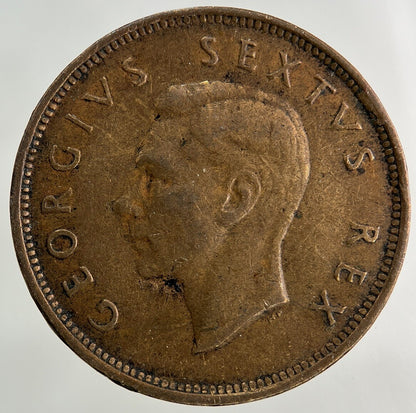 1951 South Africa Half - Penny Coin | Fine Collectable Grade