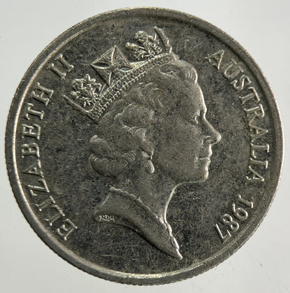 1987 Australia 5 Cents Coin | Fine Collectable Grade