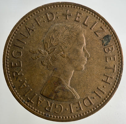 1963 Elizabeth II 2nd One Penny Coin | Fine Collectable Grade