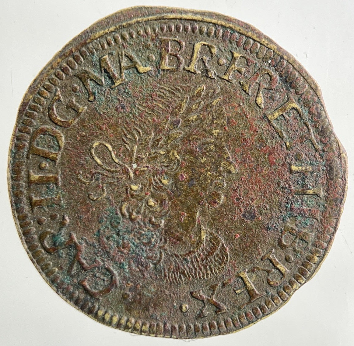 British 17th Century Charles II 2nd Token Coin | Very High Grade
