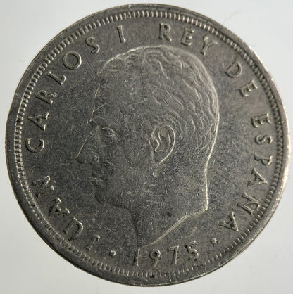 1975 Spain 5 Pesetas Coin | Fine Collectable Grade