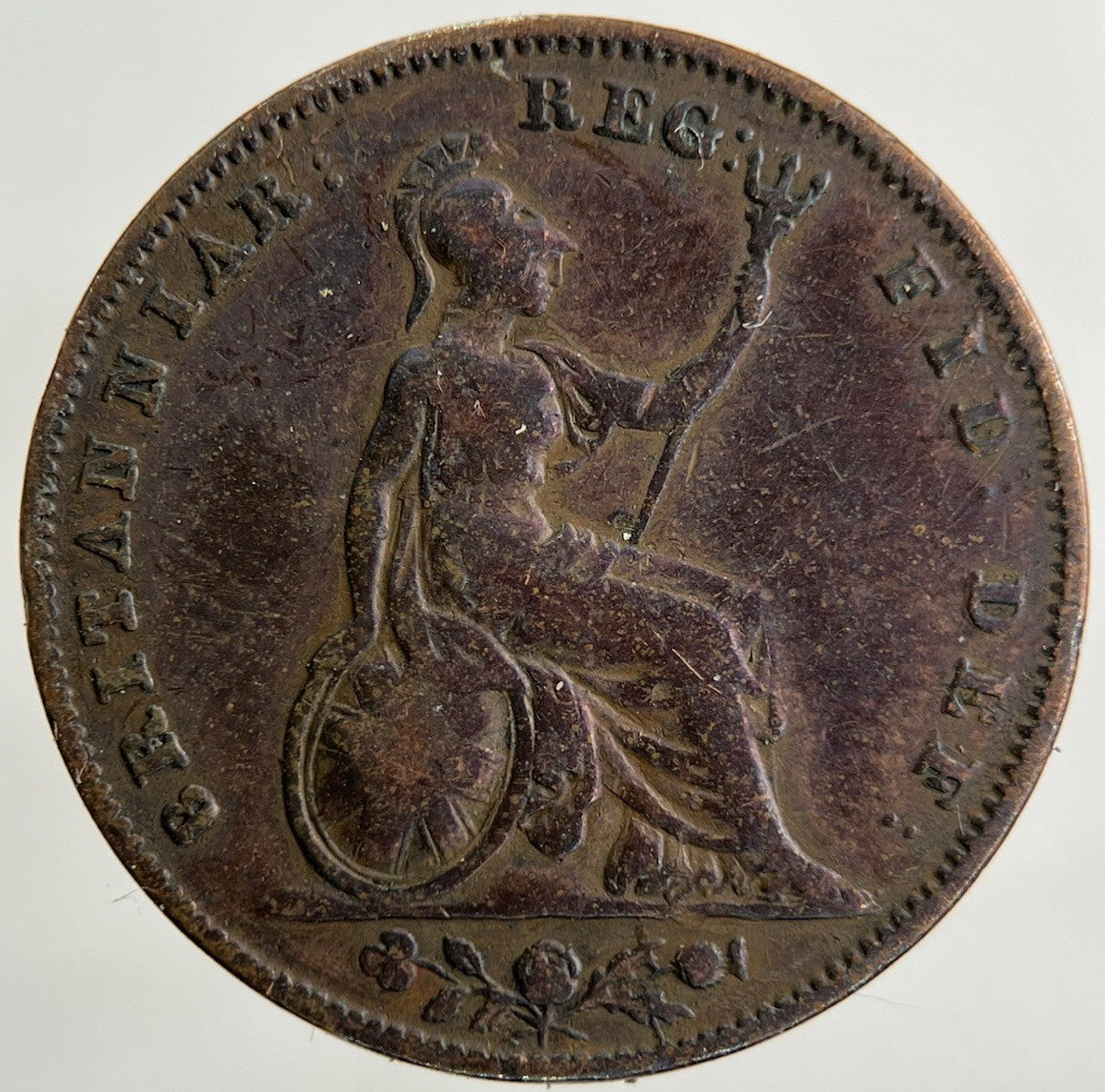 1847 Victoria Farthing Coin | Collectable Grade