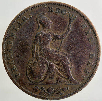1847 Victoria Farthing Coin | Collectable Grade