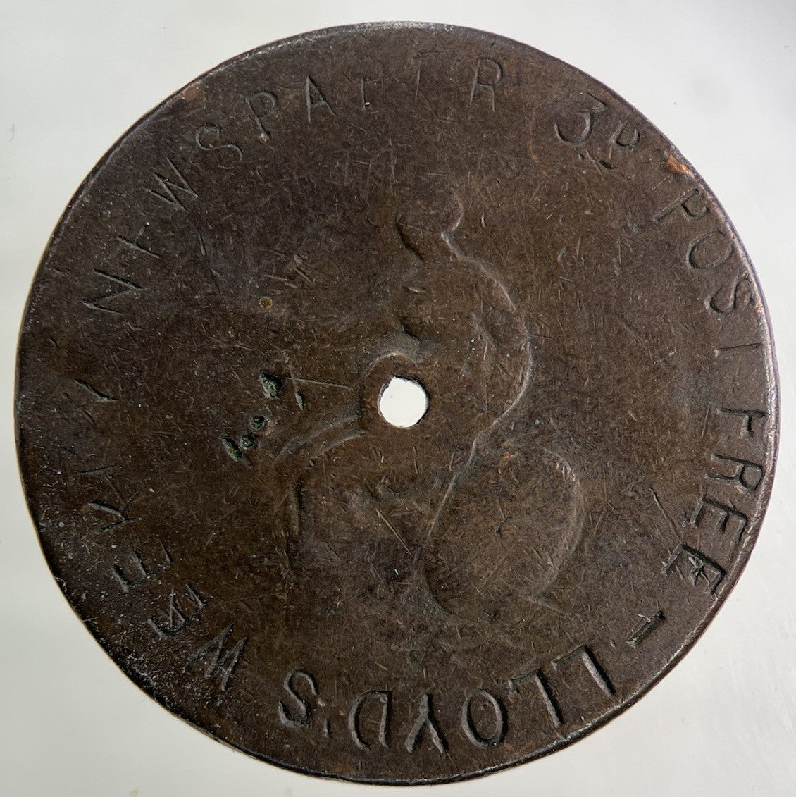 1799 Stamped George III 3rd Half - Penny Coin | Collectable Grade