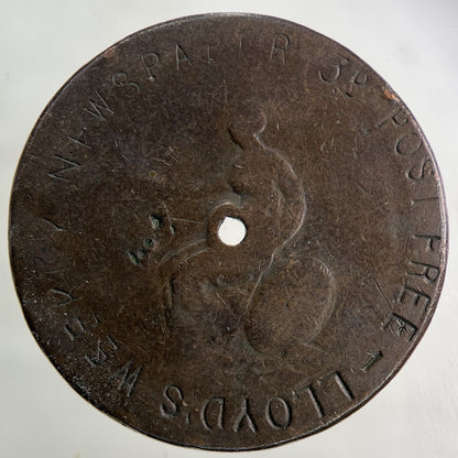 1799 Stamped George III 3rd Half - Penny Coin | Collectable Grade