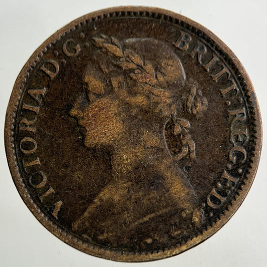 1886 Victoria Farthing Coin | Collectable Grade