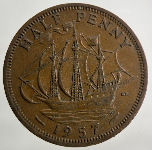 1957 Elizabeth II 2nd Half - Penny Coin | Collectable Grade