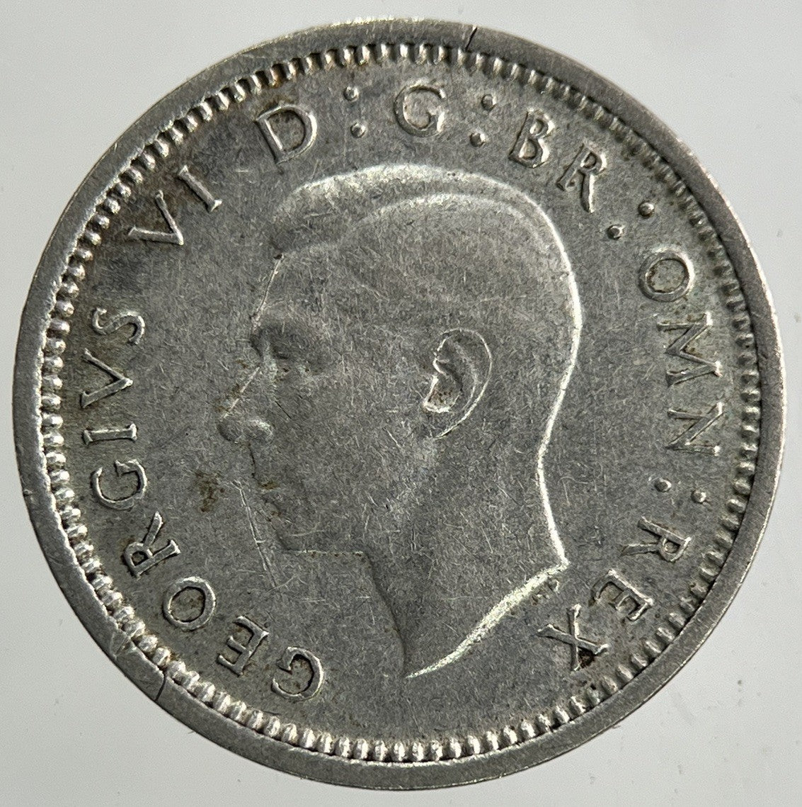 1940 George VI Threepence Silver Coin | Fine Collectable Grade