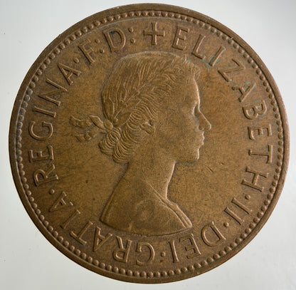 1966 Elizabeth II 2nd One Penny Coin | Fine Collectable Grade