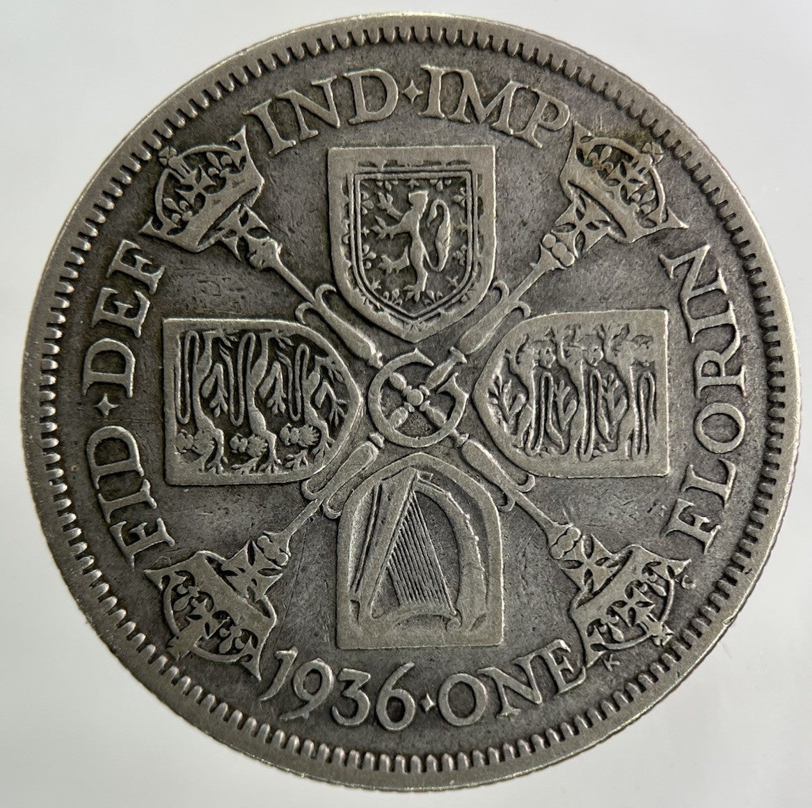 1936 George V Florin Silver Coin | Collectable Grade