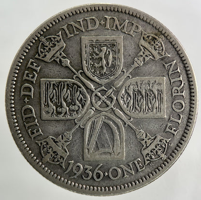 1936 George V Florin Silver Coin | Collectable Grade