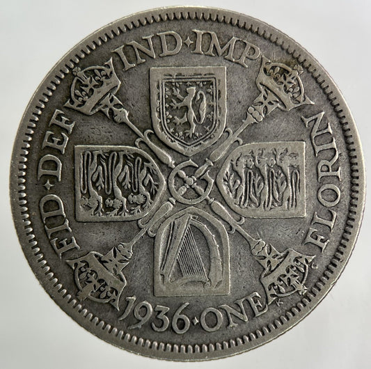 1936 George V Florin Silver Coin | Collectable Grade