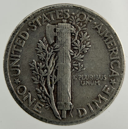 1942 US USA Mercury Dime Silver Coin | Collectable Grade