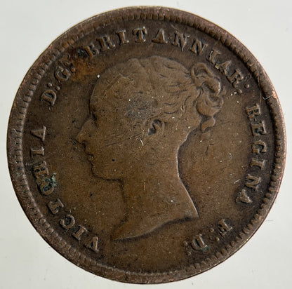 1844 Victoria Half - Farthing Coin | Fine Collectable Grade