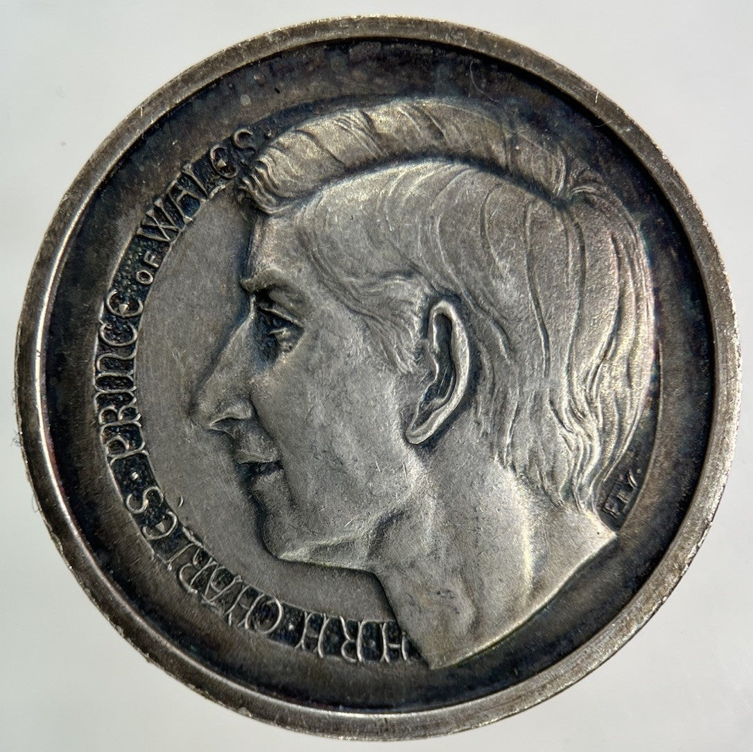 1969 Charles III 3rd Caernarfon Castle Medal Token Coin | Fine Collectable Grade