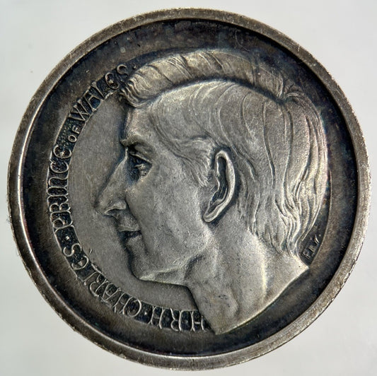 1969 Charles III 3rd Caernarfon Castle Medal Token Coin | Fine Collectable Grade
