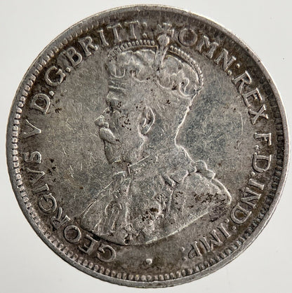 1926 Australia Sixpence Silver Coin | Fine Collectable Grade | a5517