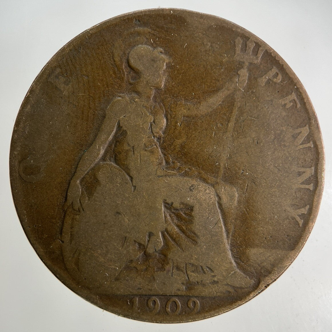 1909 Edward VII One Penny Coin | Collectable Grade