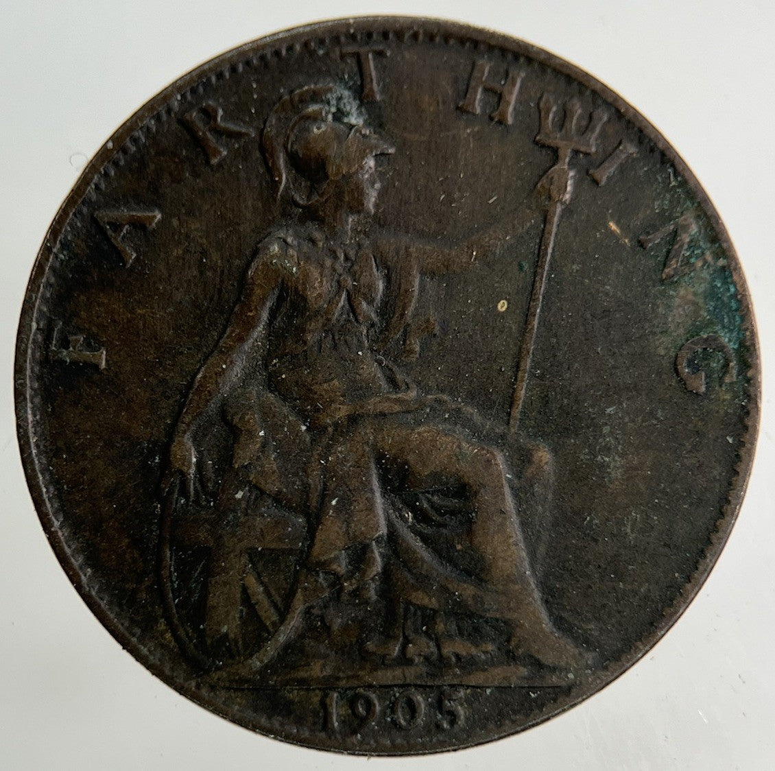1905 Edward VII Farthing Coin | Fine Collectable Grade