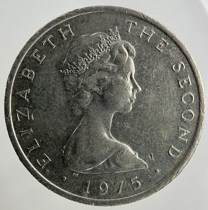 1975 Isle Of Man 10p Ten - Pence Coin | Fine Collectable Grade