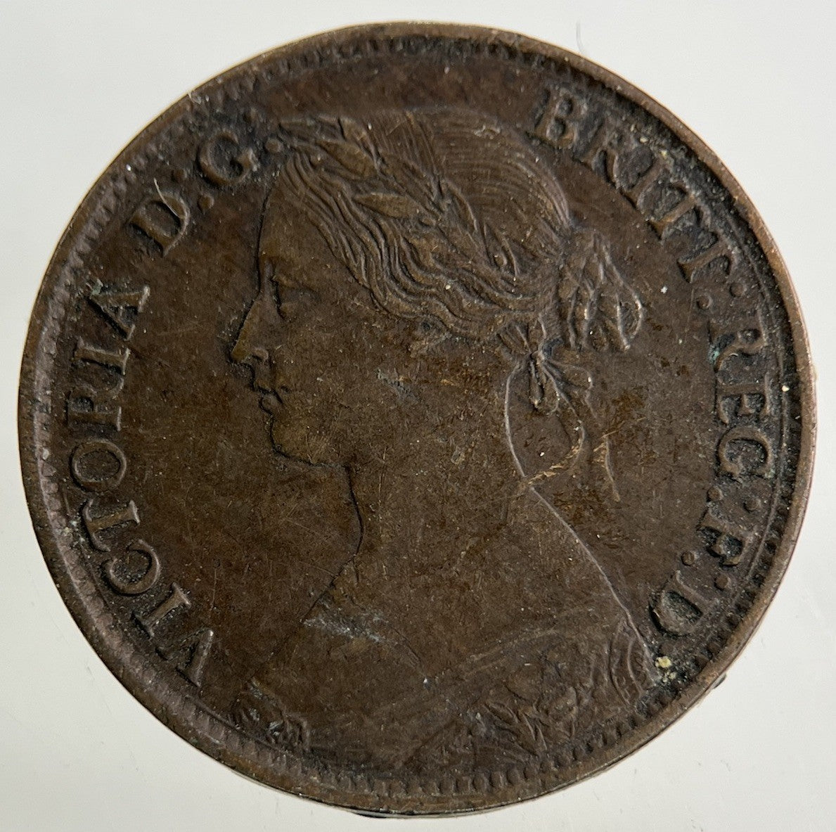 1861 Victoria Farthing Coin | Very High Grade