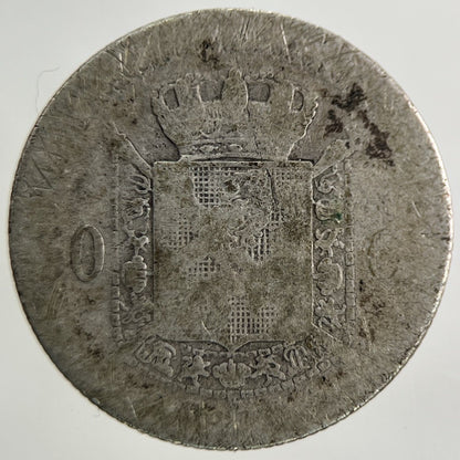 Belgium 50 Centimes Silver Coin | Fair Grade