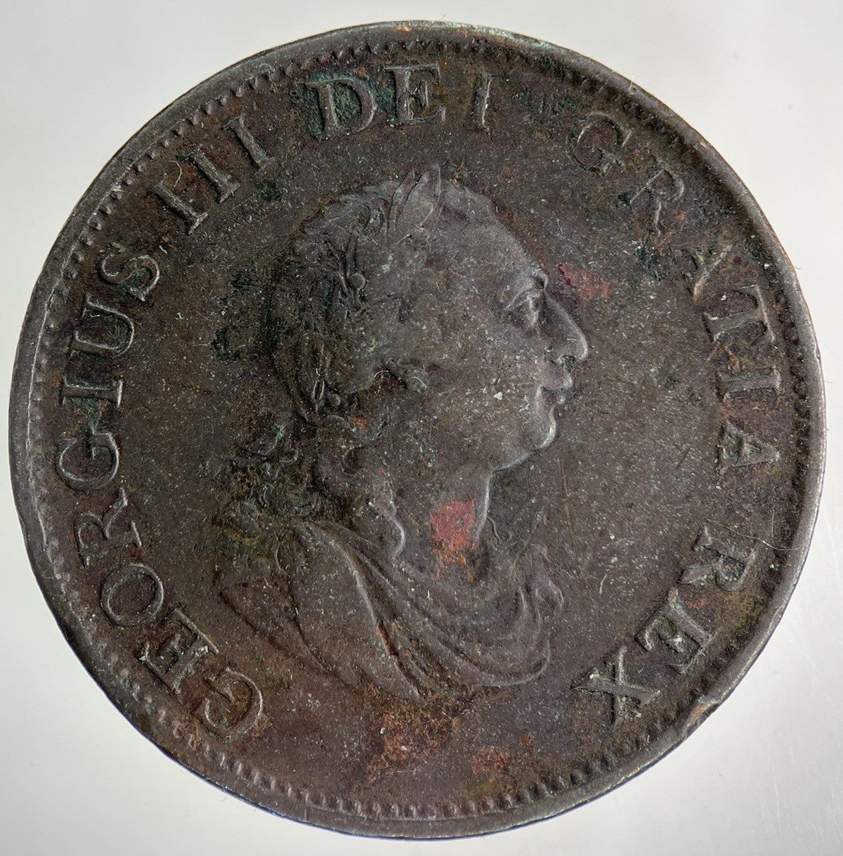 1799 George III 3rd Half - Penny Coin | Fine Collectable Grade