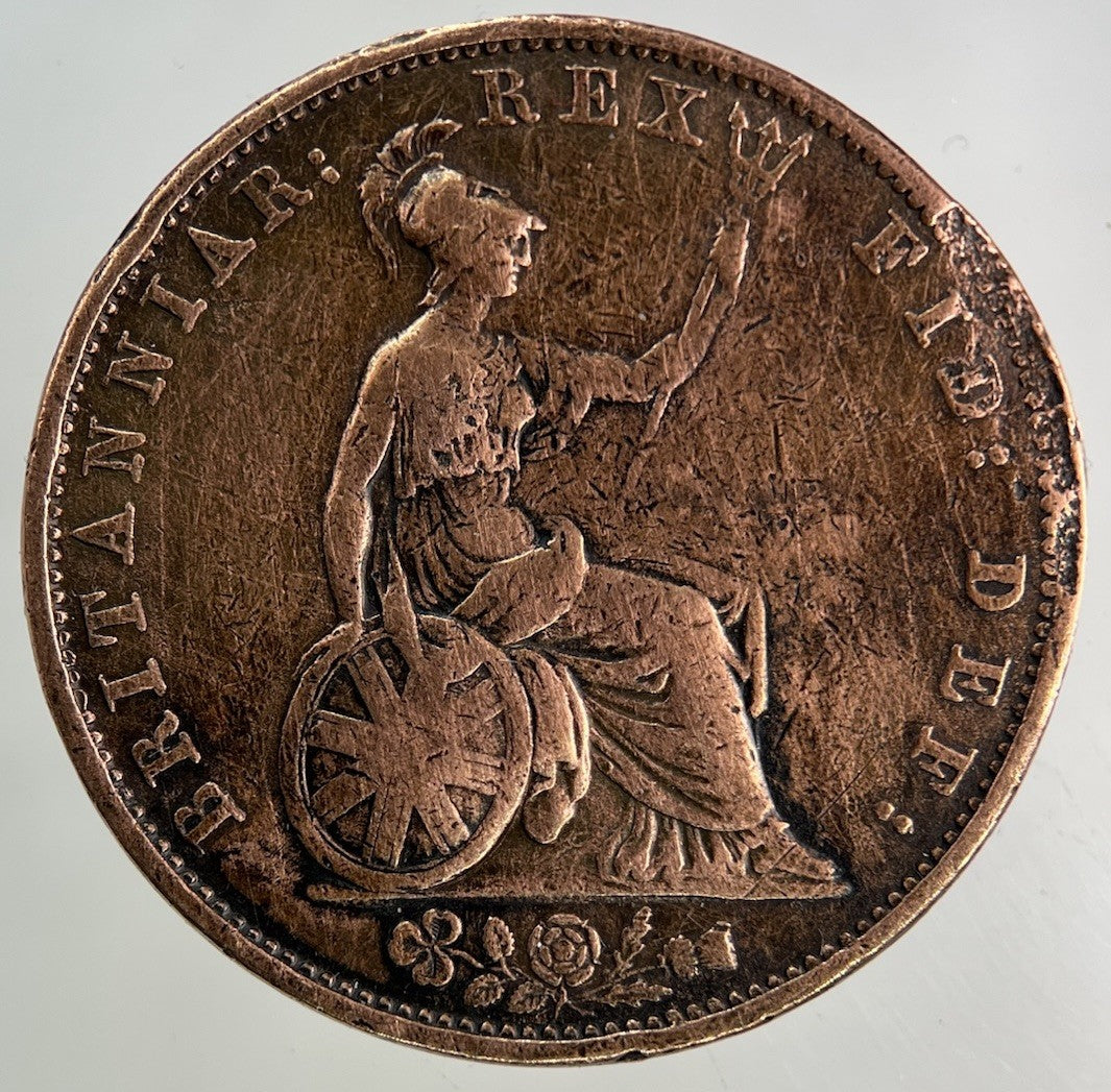 1834 William IV Half - Penny Coin | Collectable Grade