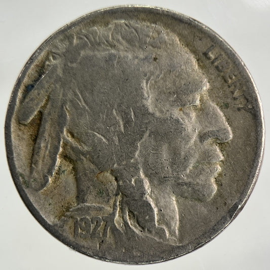 1927 US USA Buffalo Nickel 5 Cents Coin | Collectable Grade