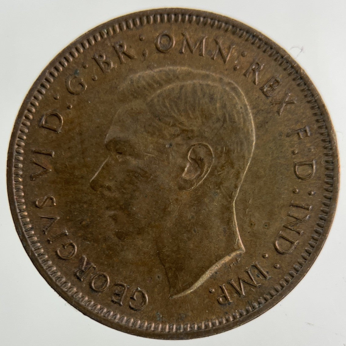 1944 George VI Wren Farthing Coin | Fine Collectable Grade