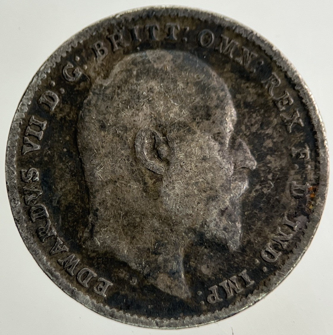 1902 Edward VII Threepence Silver Coin | Collectable Grade
