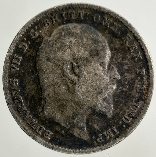 1902 Edward VII Threepence Silver Coin | Collectable Grade