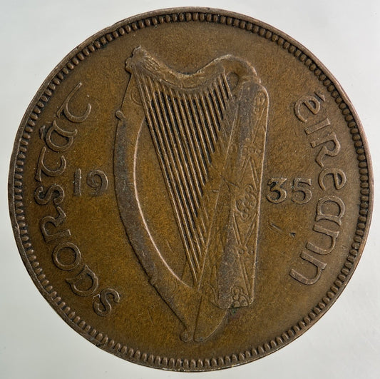 1935 Irish One Penny Coin | Collectable Grade