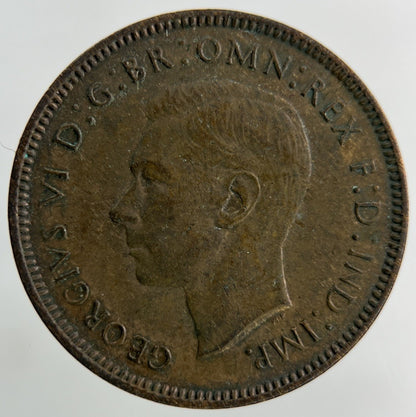 1947 George VI Wren Farthing Coin | Collectable Grade