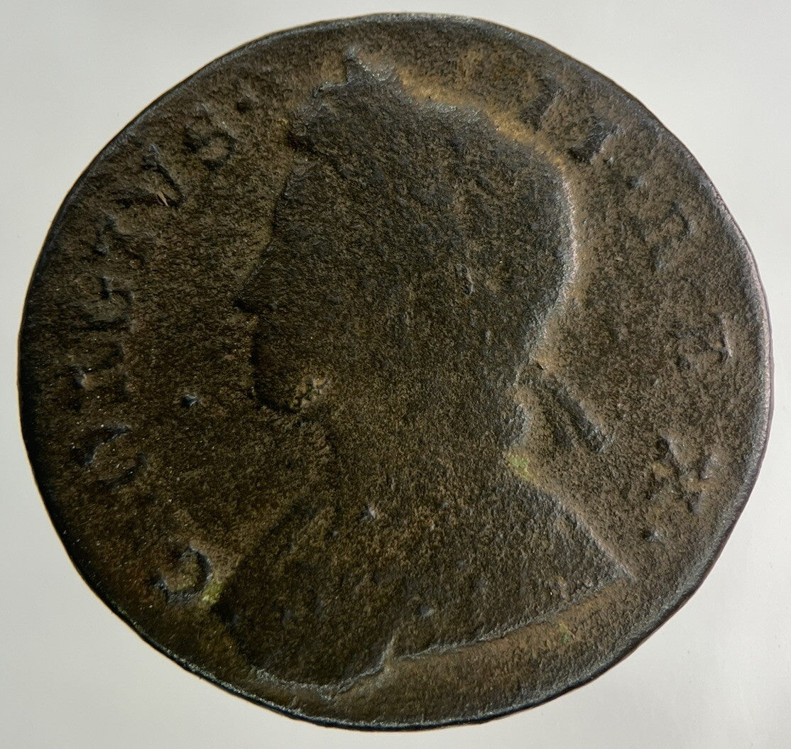 1734 George II 2nd Half - Penny Coin | Collectable Grade