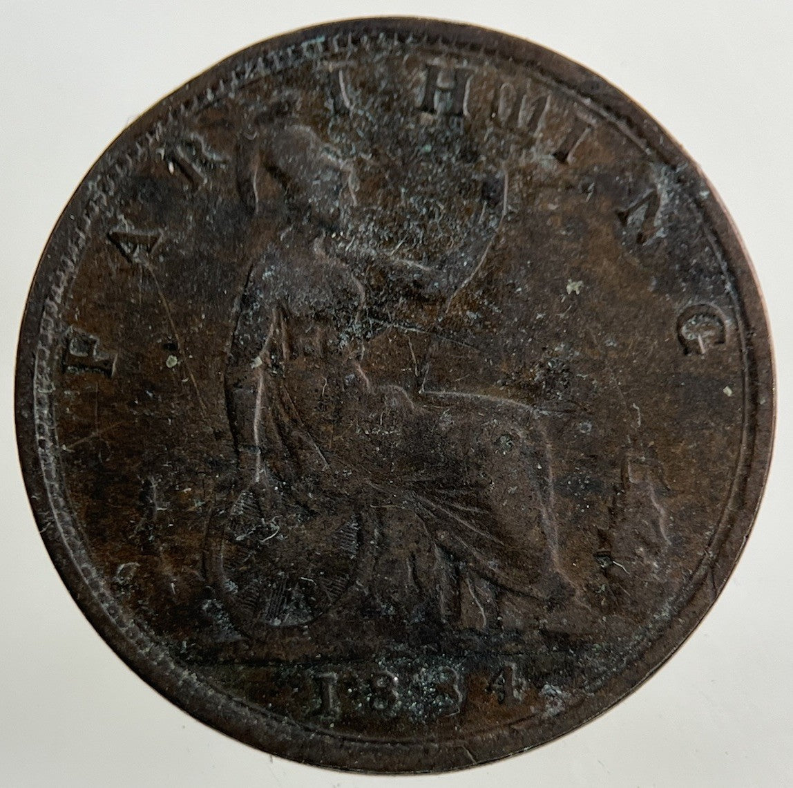 1884 Victoria Farthing Coin | Collectable Grade