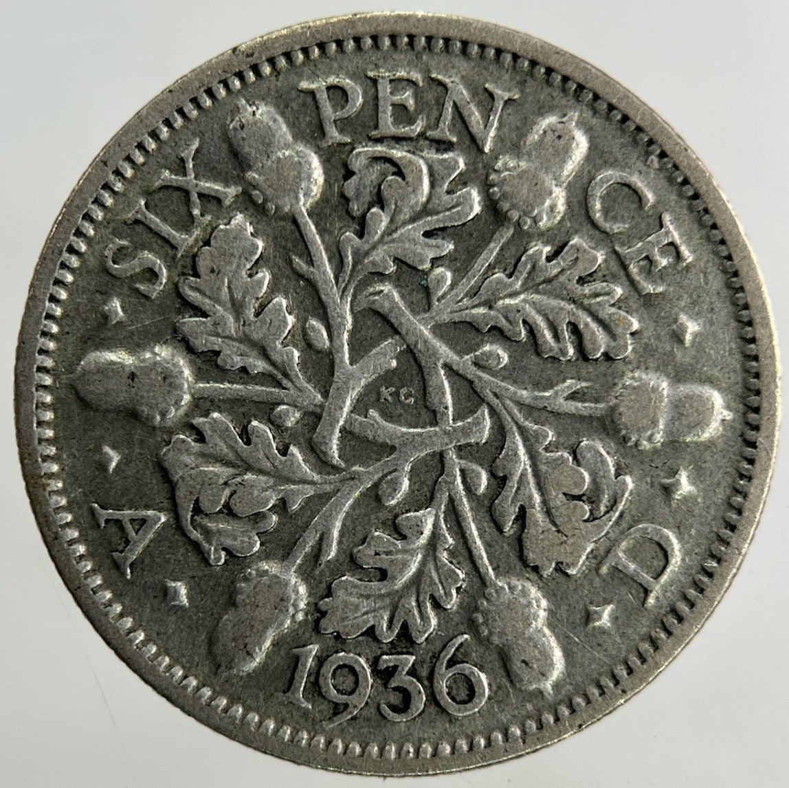 1936 George V Sixpence Silver Coin | Collectable Grade