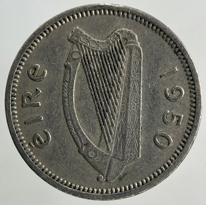 1950 Irish Threepence Coin | Fine Collectable Grade