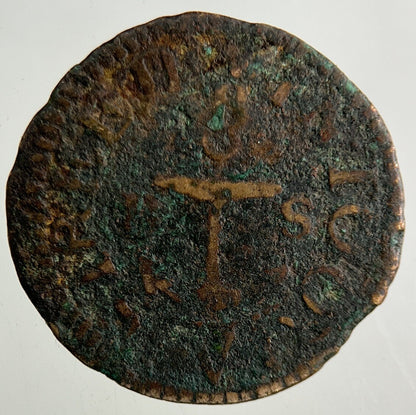 British His Half Peny Anchor Coin | Collectable Grade
