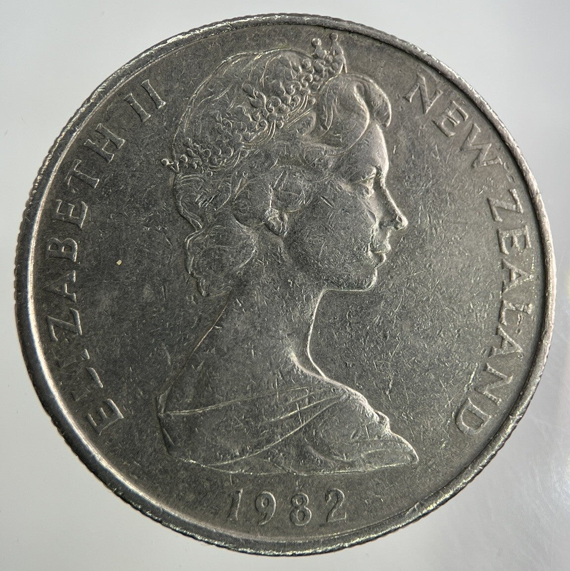 1982 New Zealand 50 Cents Coin | Fine Collectable Grade