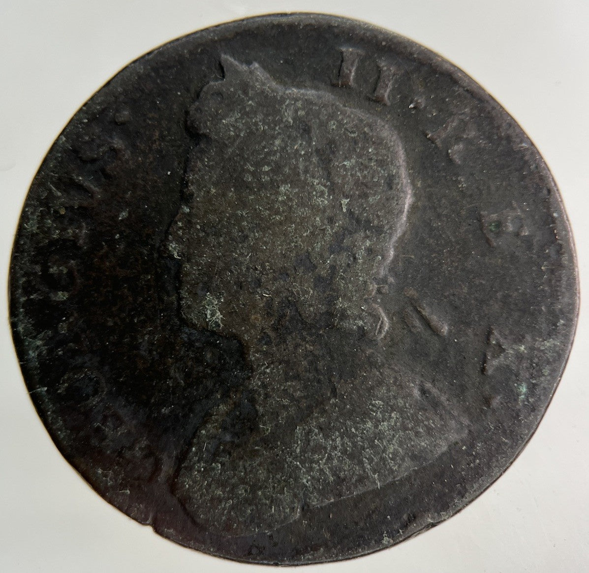1737 George II 2nd Half - Penny Coin | Collectable Grade