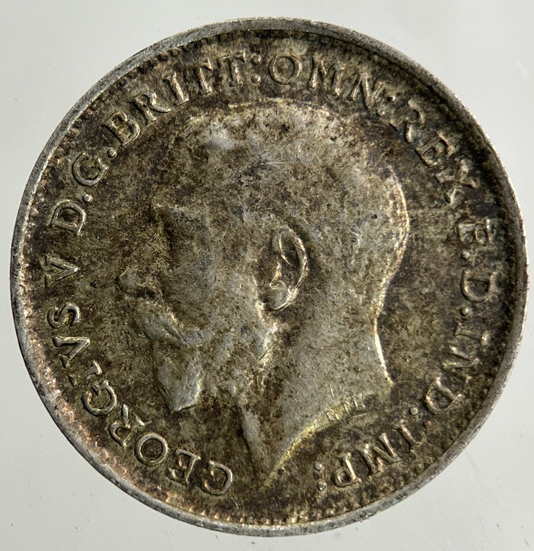 1914 George V Threepence Silver Coin | Very High Grade