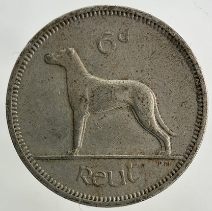 1962 Irish Sixpence Coin | Very High Grade