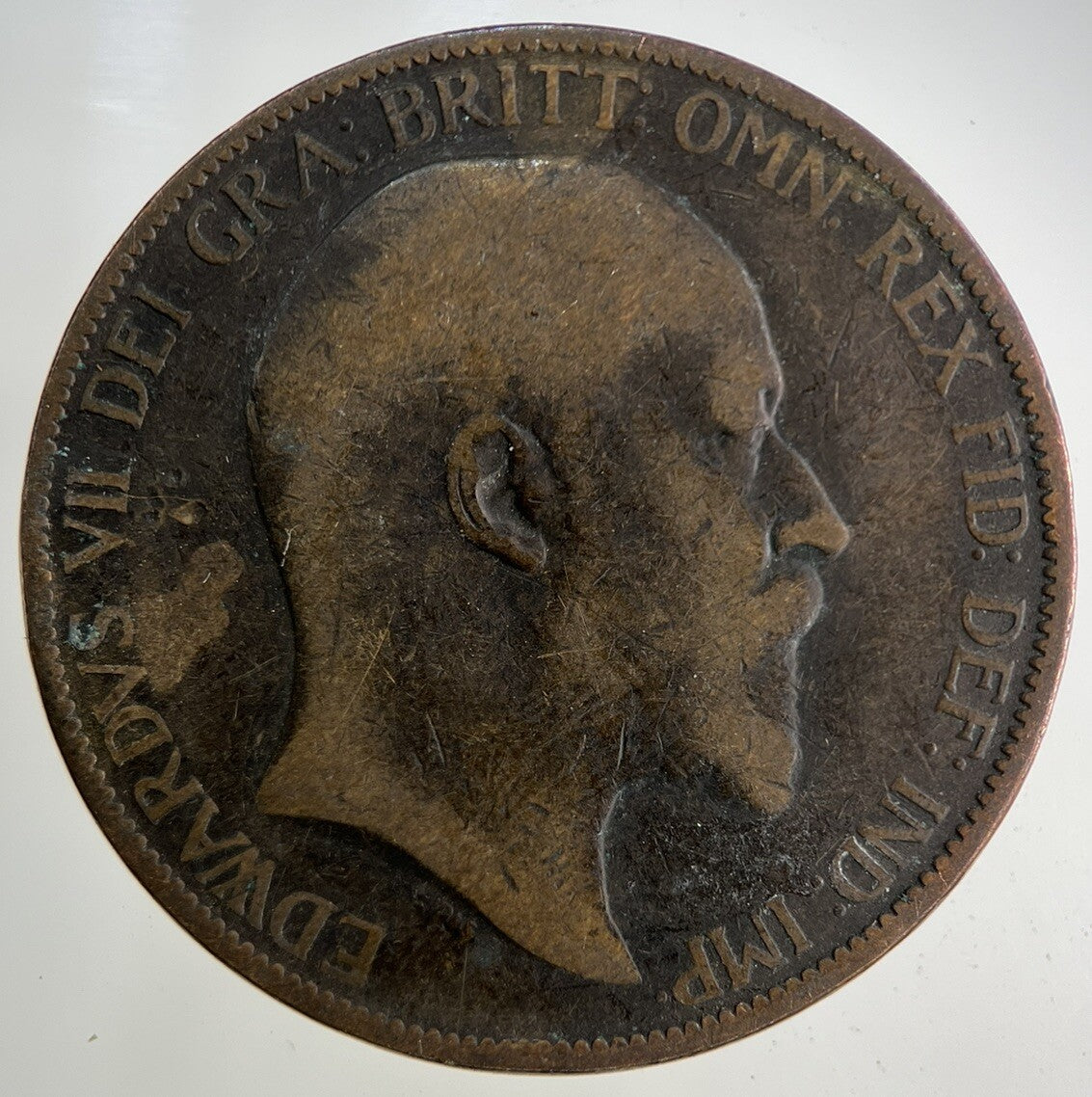 1902 Edward VII One Penny Coin | Collectable Grade
