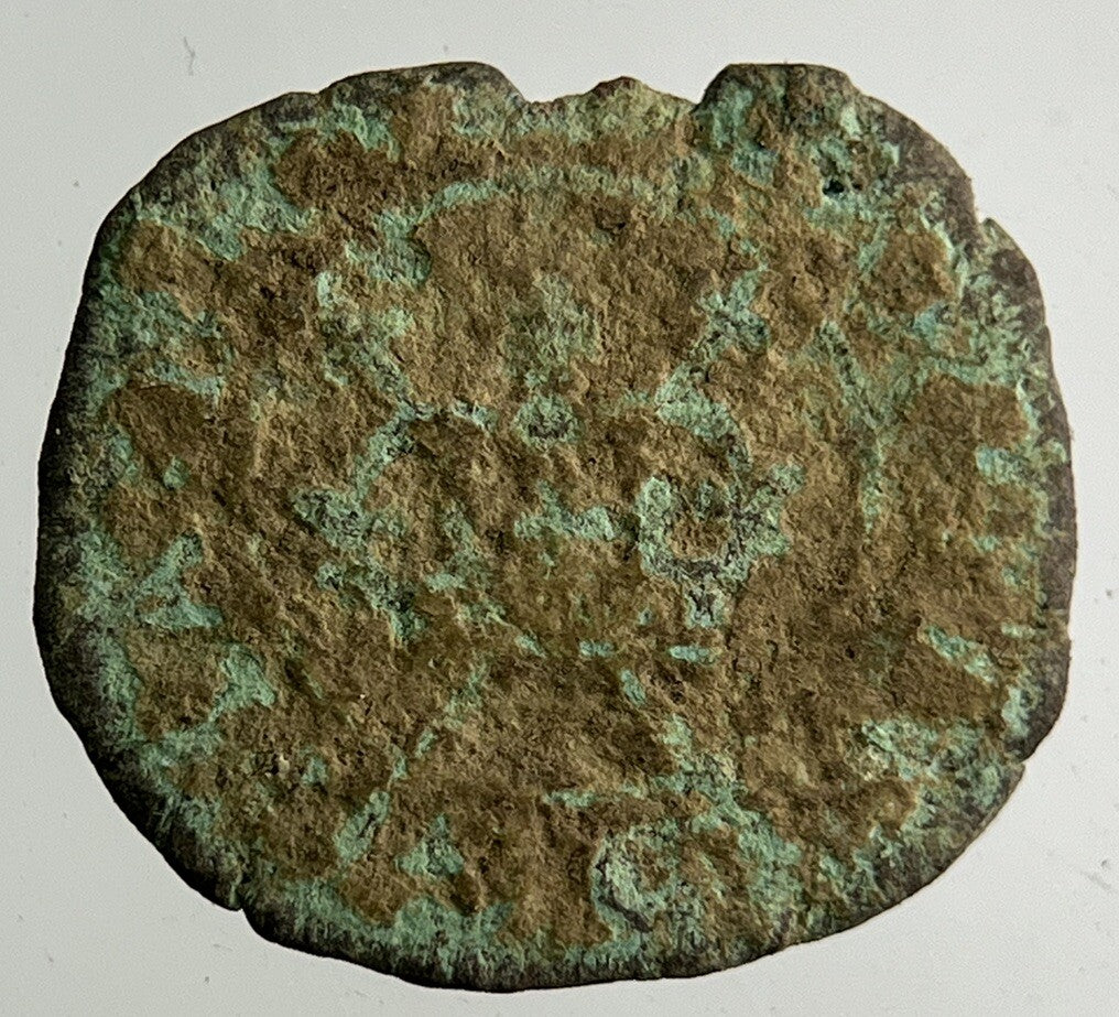 Irish Rose Hammered Farthing Coin | Collectable Grade