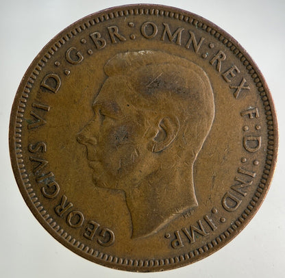 1948 George VI One Penny Coin | Fine Collectable Grade